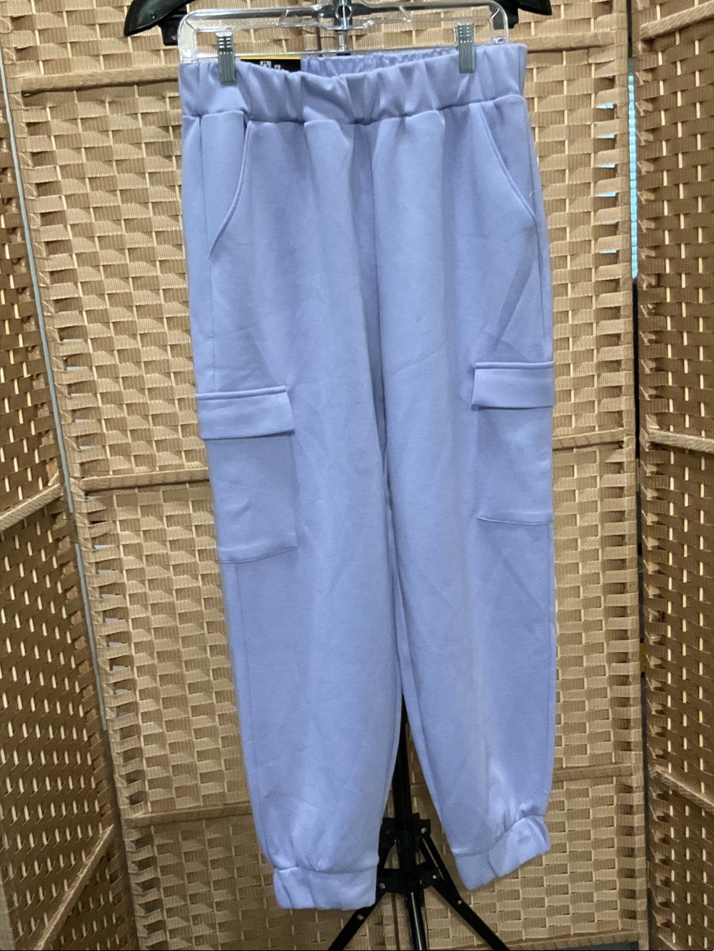 Express Lilac Cargo Joggers for Kids